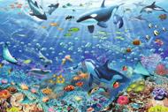 Puzzle Mundo subaquático colorido