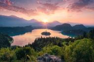 Puzzle Bledské jezero Slovinsko