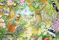 Puzzle Animals in the Forest