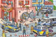 Puzzle Policie v akci 100 dielikov