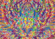 Puzzle Cuore selvaggio - Tigre