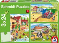 Puzzle 3x24 En la granja