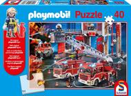 Puzzle Firefighters 40 pieces + gift