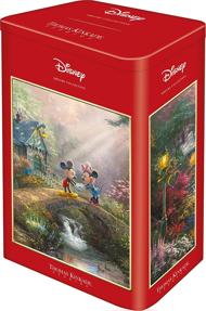Puzzle Kinkade: Disney, Mickey & Minnie TIN