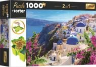 Puzzle 2v1 Santorini, Greece + sorter