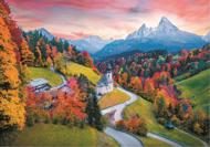 Puzzle Ob vznožju Alp, Bavarska, Nemčija UFT image 2