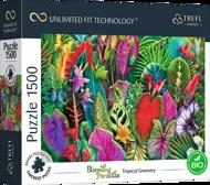 Puzzle Paradis fleuri : verdure tropicale UFT