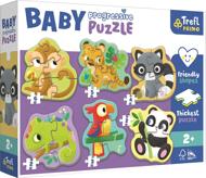 Puzzle 6v1 Baby puzzle: V lese