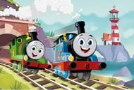 Puzzle Tom and Percy on the tracks 24 maxi image 2