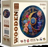 Puzzle Virágos Hold
