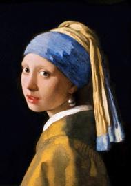 Puzzle Johannes Vermeer: Dívka s perlovou náušnicí