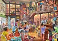 Puzzle Steve Crisp: Čajovňa kníhkupectva 1000