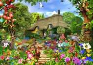 Puzzle Záhrada anglickej chaty