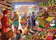 Puzzle Steve Crisp : marchand de légumes du village