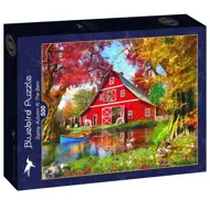 Puzzle Davison:  Sunny Autumn At The Barn image 2