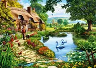 Puzzle Steve Crisp: Cottage by the Lake