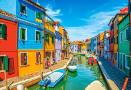 Puzzle Colori di Burano, Italia