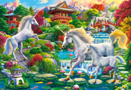 Puzzle Einhorngarten