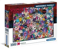 Clementoni Puzzle 1000 Pezzi Stranger Things - Special Series, 50x70 Cm, Poster Incluso, Made In Italy, Idea Regalo Per Adulti