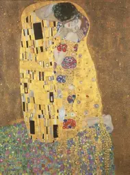 Puzzle Gustav Klimt: Bozk