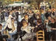 Puzzle Pierre Auguste Renoir: Tanec v Le Moulin de la Galette