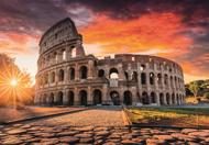 Puzzle Romeinse zonsondergang