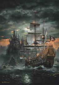 Puzzle Compatta la nave dei pirati