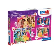 Puzzle Edukit Princess + kocky+poznámka