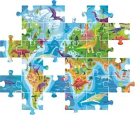 Puzzle SuperColor Collection: Dinosauria map image 4