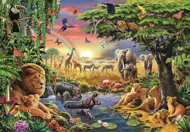 Puzzle Africké zhromaždenie