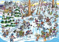 Puzzle Kolekcia Doodle Town: Hokejové mesto