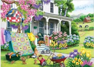 Puzzle Jarné upratovanie
