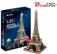 Puzzle 3D Eiffelova veža, LED