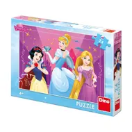 Puzzle Odvážne princezny 24 dielikov