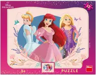 Puzzle Disney princezny 12 kusov