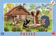 Puzzle Krtko na návšteve