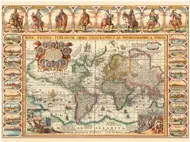 Puzzle Historická mapa sveta