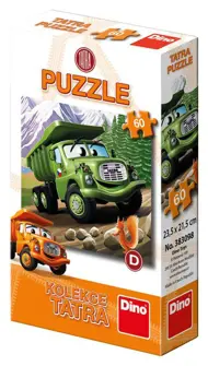 Puzzle Kolekcia Tatra: Tatra 148 zelená 60 dielikov