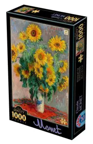 Puzzle Claude Monet: Kytica slnečníc
