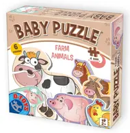 Puzzle 6v1 Zvieratá z farmy