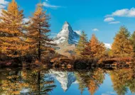Puzzle Matterhorn na jeseň