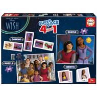 Puzzle 4v1 Superpack Wish - puzzle, memory, domino