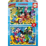 Puzzle 2x20 Mickey Mouse and Minnie