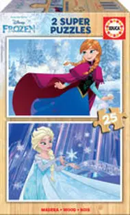 Puzzle 2x25 Frozen