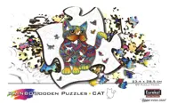 Puzzle Farebná mačka - drevené image 4