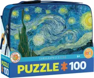 Puzzle Obedová taška: Vincent van Gogh: Hviezdna noc