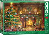 Puzzle Dominic Davison: Vianoční labradori
