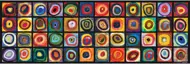 Puzzle Wassily Kandinsky: Farebná štúdia štvorcov