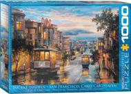 Puzzle Evgeny Lushpin: Električky v San Franciscu