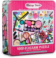 Puzzle Kovový box - Líčenie